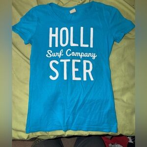 Hollister Turquoise Surf Tee
